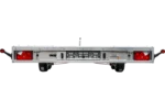Dépanneuse plate-forme en aluminium à deux essieux UNIPLAT 600 ALU PTAC 3500 KG avec rampes de chargement – Image 3