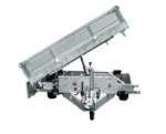 Remorques Benne Hydraulique 3 essieux 400×200 UNITRAILER TASKER 400/3C 3500 KG – Image 6